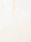 Платье из хлопка и шелка с кружевной отделкой Ermanno Firenze  –  Деталь