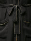 Шелковое платье с декоративной отделкой Moschino  –  Деталь1
