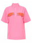 Блуза свободного кроя с короткими рукавами Calvin Klein 205W39NYC  –  Общий вид