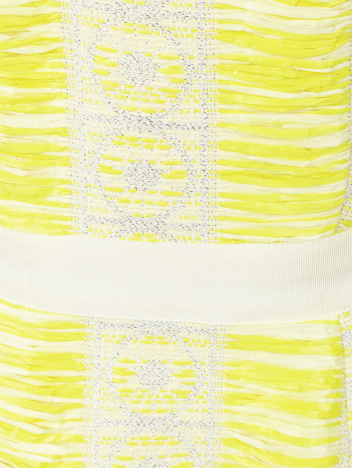 Платье-футляр из фактурной ткани с узором Sage and Ivy  –  Деталь  – Цвет:  Узор