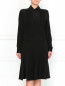 Платье с плиссированной юбкой Barbara Bui  –  Модель Верх-Низ