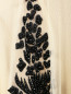 Платье-мини с вышивкой декорированное бусинами VELOUDAKIS  –  Деталь