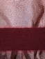Платье из ткани ламэ с поясом Il Gufo  –  Деталь