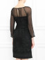 Платье-мини декорированное вышивкой Alberta Ferretti  –  Модель Верх-Низ1