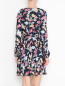 Платье-мини с цветочным узором Max&Co  –  МодельВерхНиз1