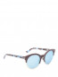 Солнцезащитные очки в оправе из пластика и металла Christian Dior  –  Обтравка1