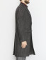 Двубортное пальто из шерсти с узором LARDINI  –  МодельВерхНиз2