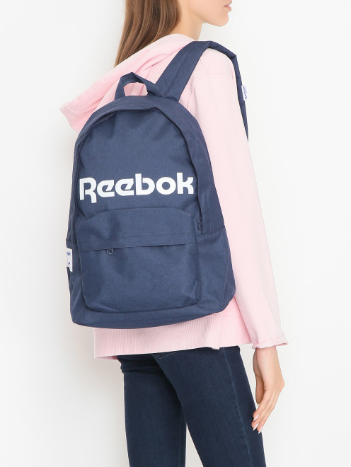Рюкзак из текстиля с логотипом - МодельВерхНиз