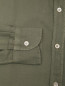 Базовая удлиненная рубашка на пуговицах Boglioli  –  Деталь1
