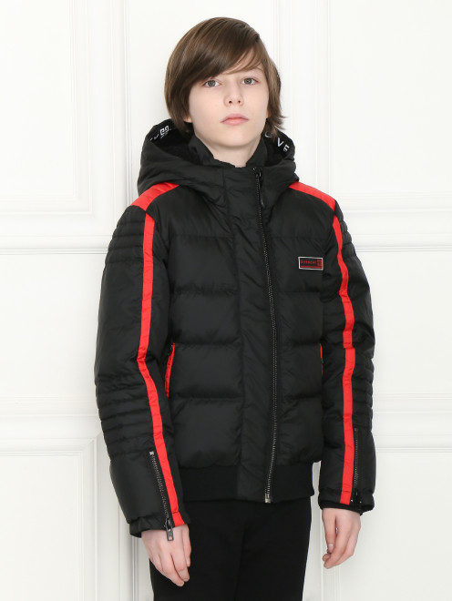 Куртка на молнии с контрастной отделкой Givenchy - МодельВерхНиз