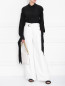 Блуза из шелка на пуговицах Nina Ricci  –  МодельОбщийВид