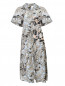 Платье-миди с узором и разрезами 3.1 Phillip Lim  –  Общий вид