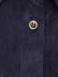 Вельветовая рубашка с накладным карманом Persona by Marina Rinaldi  –  Деталь