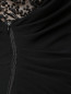 Двухслойное платье из кружевного полотна с асимметричной отделкой Max Mara  –  Деталь