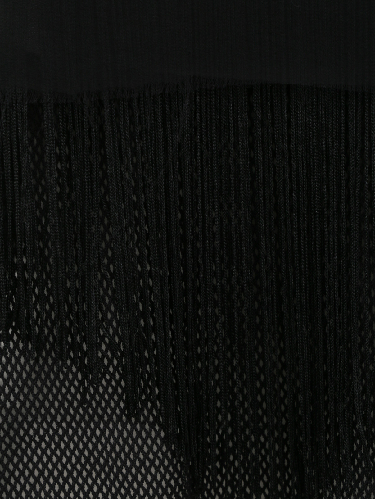 Топ из хлопка с декором Maison Margiela  –  Деталь  – Цвет:  Черный