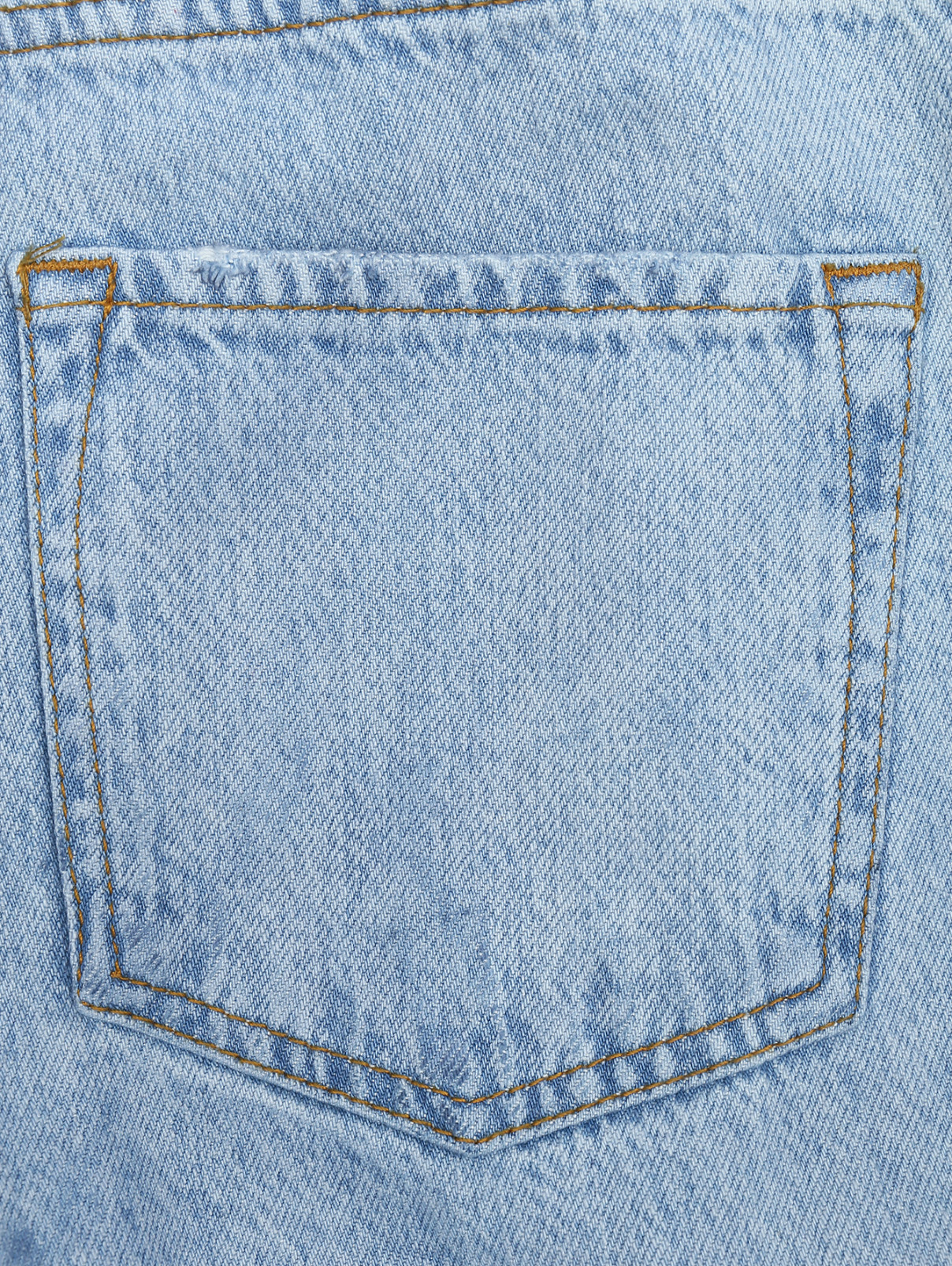 Расклешенные джинсы из хлопка Frame  –  Деталь  – Цвет:  Синий