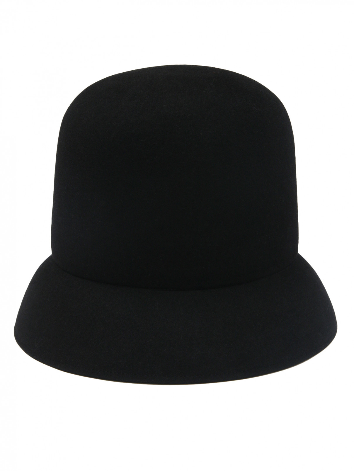 Фетровая шляпа из шерсти Nina Ricci  –  Обтравка2  – Цвет:  Черный
