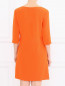 Платье из шелка с контрастной вставкой Moschino  –  Модель Верх-Низ1