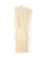 Перчатки из шерсти и кашемира с узором и декоративной цепочкой Beayukmui  –  Обтравка1