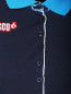Поло с коротким рукавом и вышивкой на груди BOSCO  –  Деталь