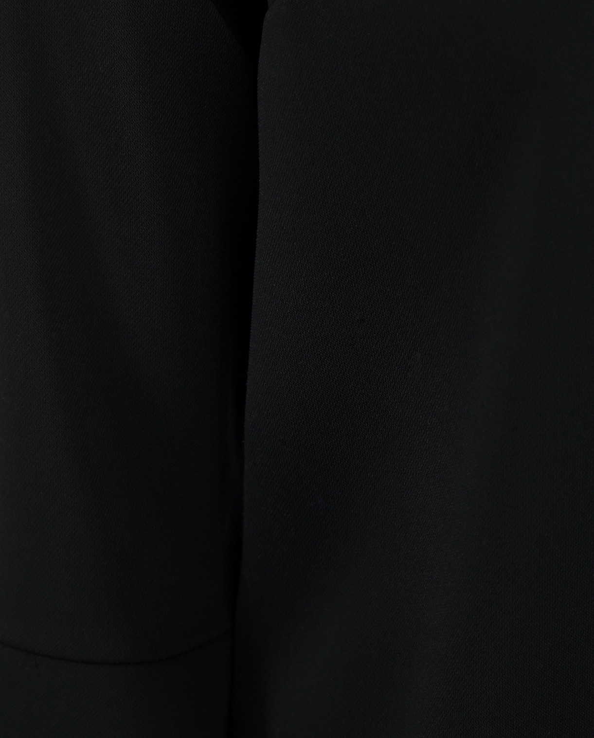 Маленькое черное платье с воланами на рукавах Merсi  –  Деталь  – Цвет:  Черный