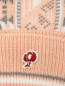 Варежки из шерсти с рисунком на подкладе BOSCO  –  Деталь