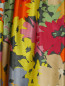Шелковое платье с цветочным узором Devernois  –  Деталь