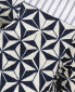 Блуза свободного фасона из хлопка с узором и контрастными вставками Chloé Stora  –  Деталь1