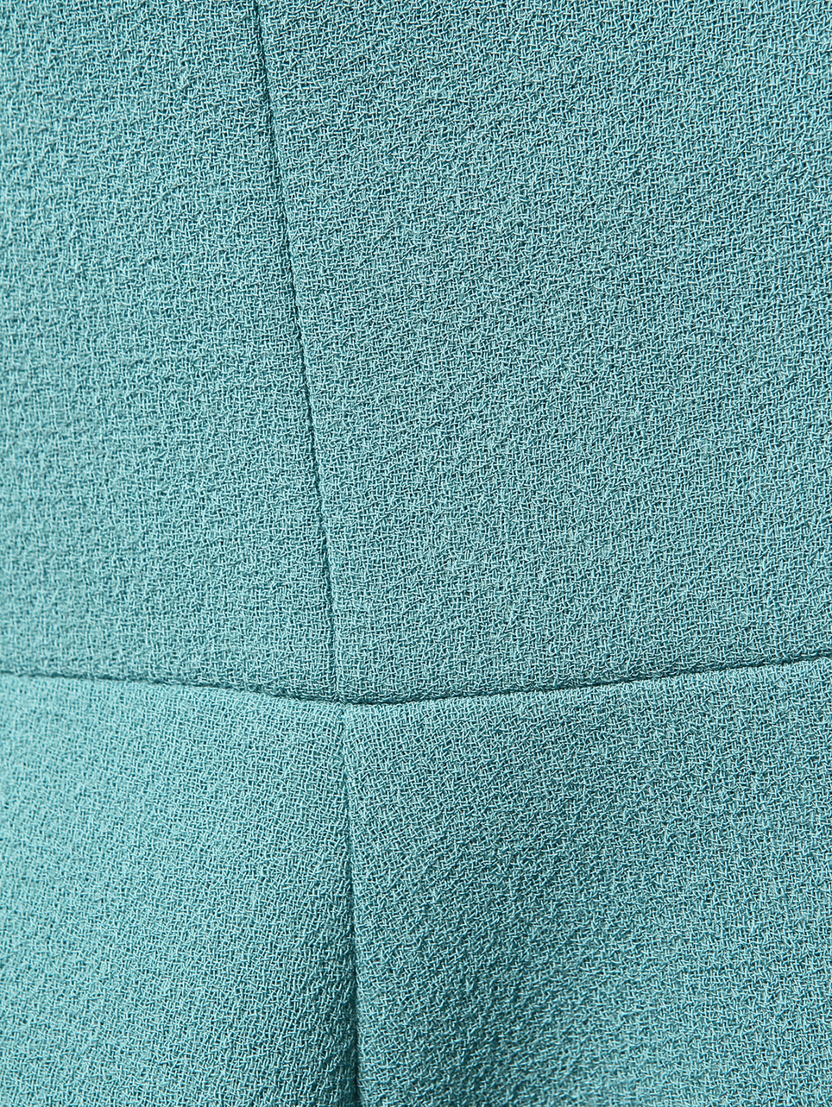 Шерстяная мини-юбка Carven  –  Деталь  – Цвет:  Зеленый