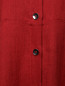 Платье из льна с короткими рукавами и боковыми карманами Persona by Marina Rinaldi  –  Деталь