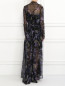 Платье-макси из шелка с цветочным узором Etro  –  Модель Верх-Низ1