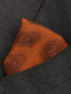 Платок карманный из шерсти и шелка с узором LARDINI  –  МодельВерхНиз