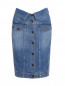 Джинсовая юбка-карандаш Moschino Couture  –  Общий вид