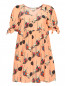 Платье из шелка с абстрактным узором L'Autre Chose  –  Общий вид