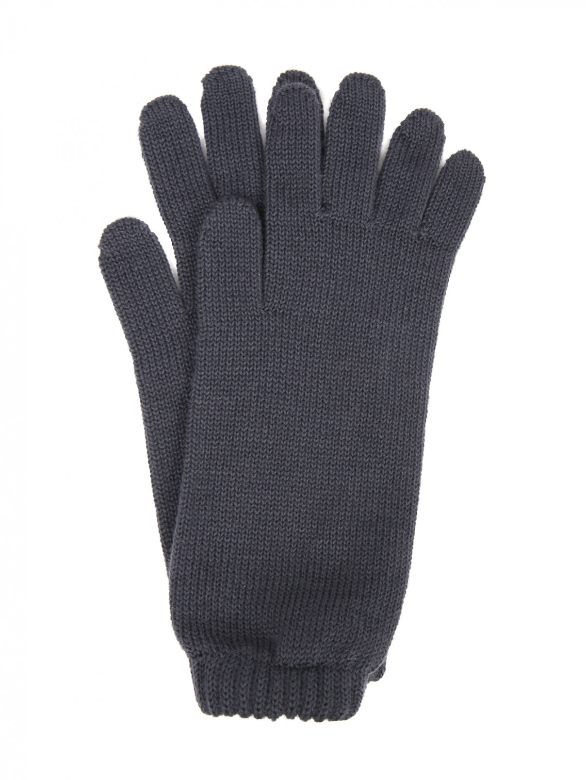 Перчатки из шерсти Catya  –  Общий вид  – Цвет:  Синий