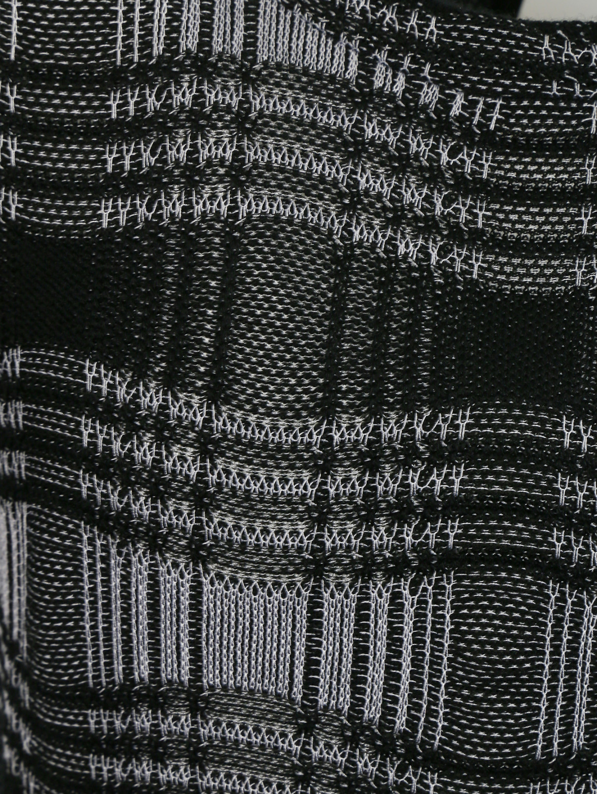 Трикотажное платье из шерсти Val Max  –  Деталь1  – Цвет:  Черный