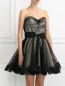 Платье-мини с узором "горох" Marc Jacobs  –  Модель Верх-Низ
