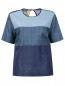 Блуза из льна и шелка Paul Smith  –  Общий вид