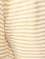 Удлиненный джемпер из льна с узором "полоска" Voyage by Marina Rinaldi  –  Деталь1