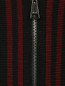 Асимметричная куртка из шерсти с декором из страз N21  –  Деталь