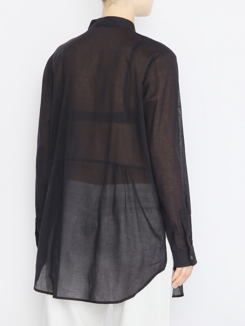 Блуза свободного кроя с вышивкой Elena Miro - МодельВерхНиз1