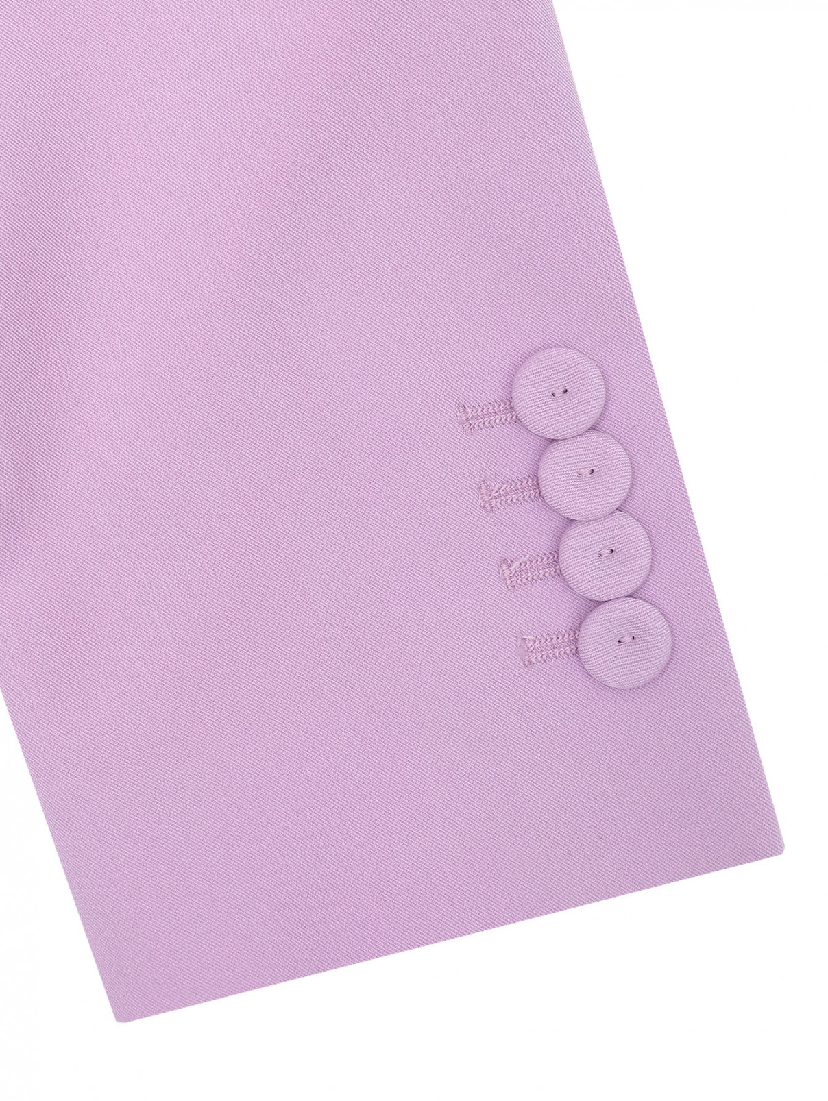 Двубортный жакет на пуговицах LARDINI  –  Деталь  – Цвет:  Фиолетовый
