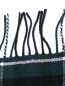 Шарф шерстяной в клетку с логотипом Balenciaga  –  Деталь1
