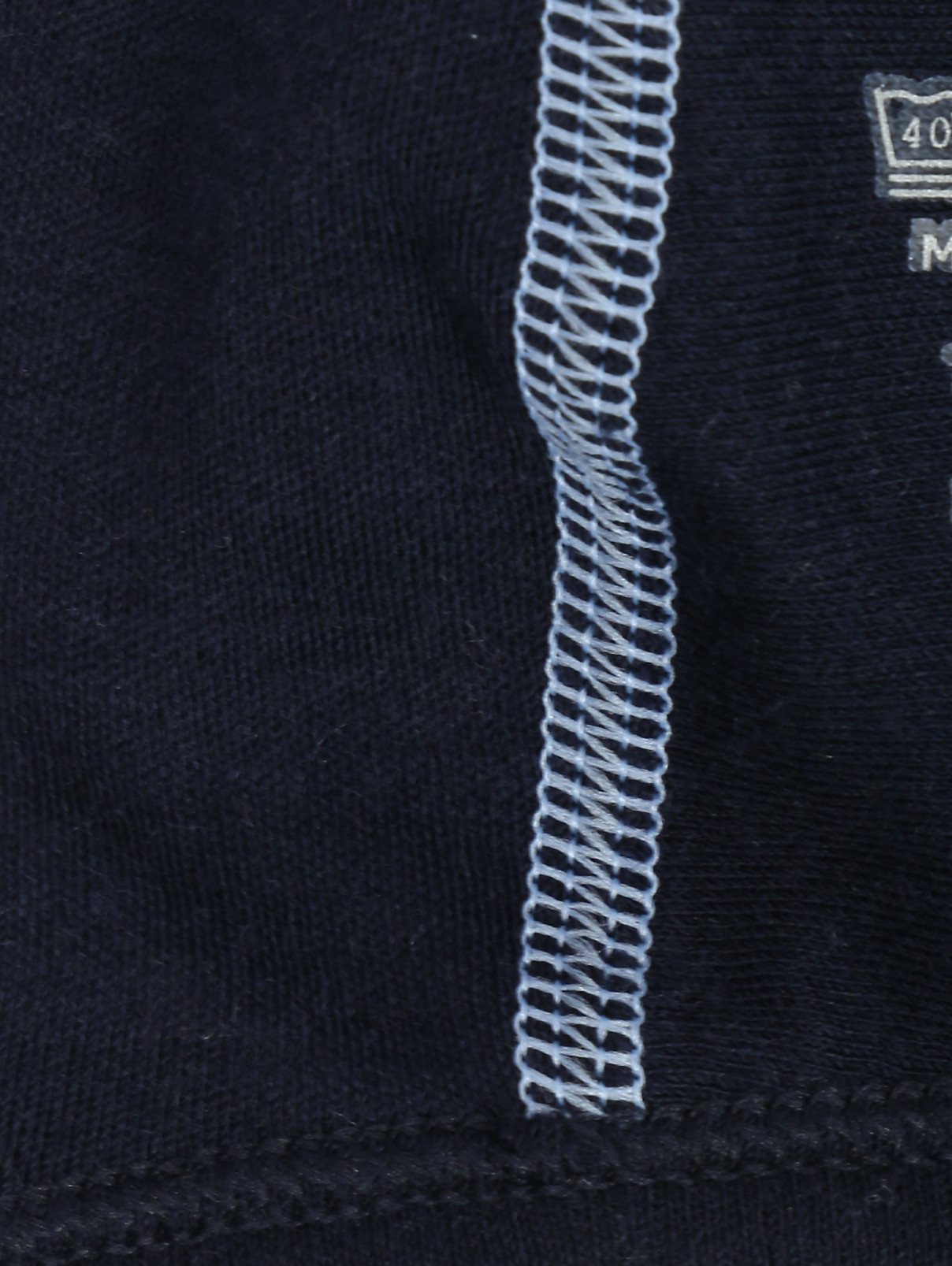 Шапка из хлопка на завязках Norveg  –  Деталь1  – Цвет:  Синий