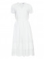 Платье-миди из льна с короткими рукавами Aspesi  –  Общий вид
