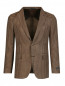 Пиджак из шерсти и шелка с узором Pal Zileri  –  Общий вид