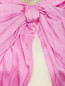 Платье из шелка в стиле колор-блок с бантиком Gucci  –  Деталь