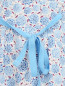 Хлопковая блуза с цветочным узором Quincy  –  Деталь