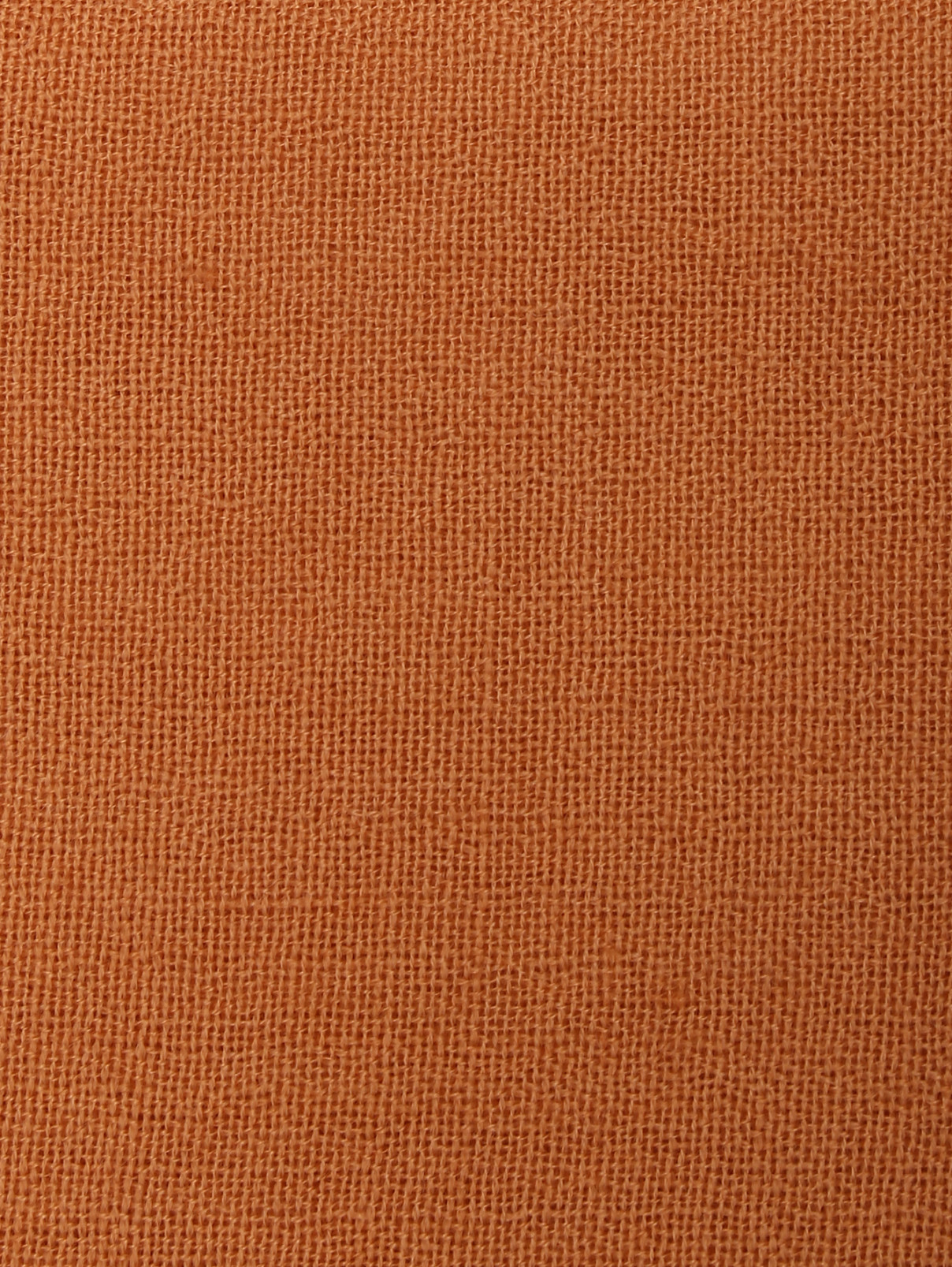 Платок из шерсти однотонный LARDINI  –  Деталь1  – Цвет:  Оранжевый