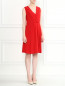 Платье с V-образным вырезом Moschino  –  Модель Общий вид